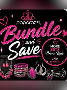 paparazzi Pink and Silver Jewelry Bundle Promo